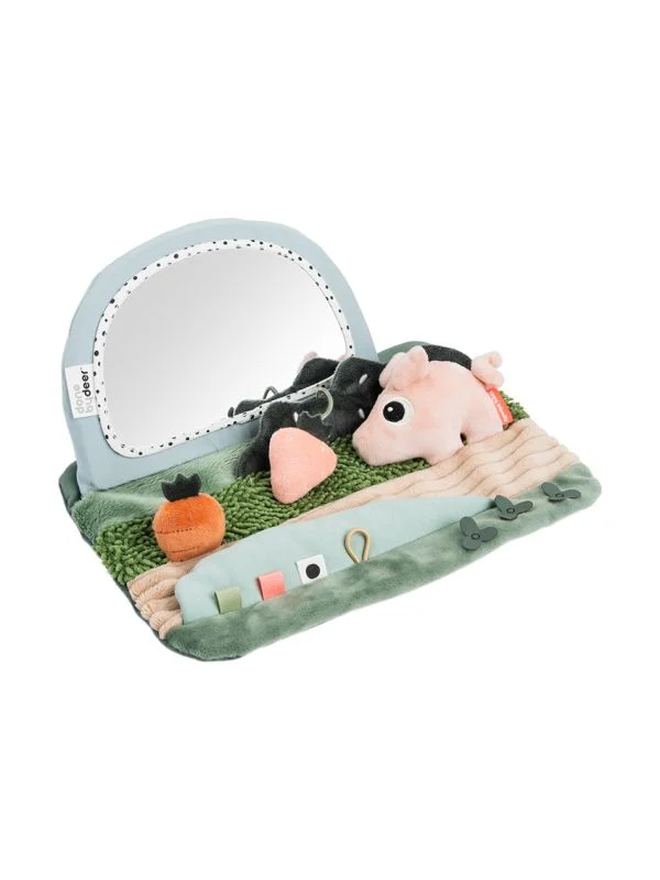 Done By Deer Tiny Farm Sensorisches Bauchzeit Spielzeug - Colour Mix