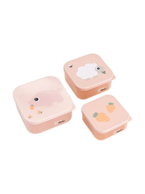Done By Deer Tiny Farm Snack Box - 3 Stück - Powder