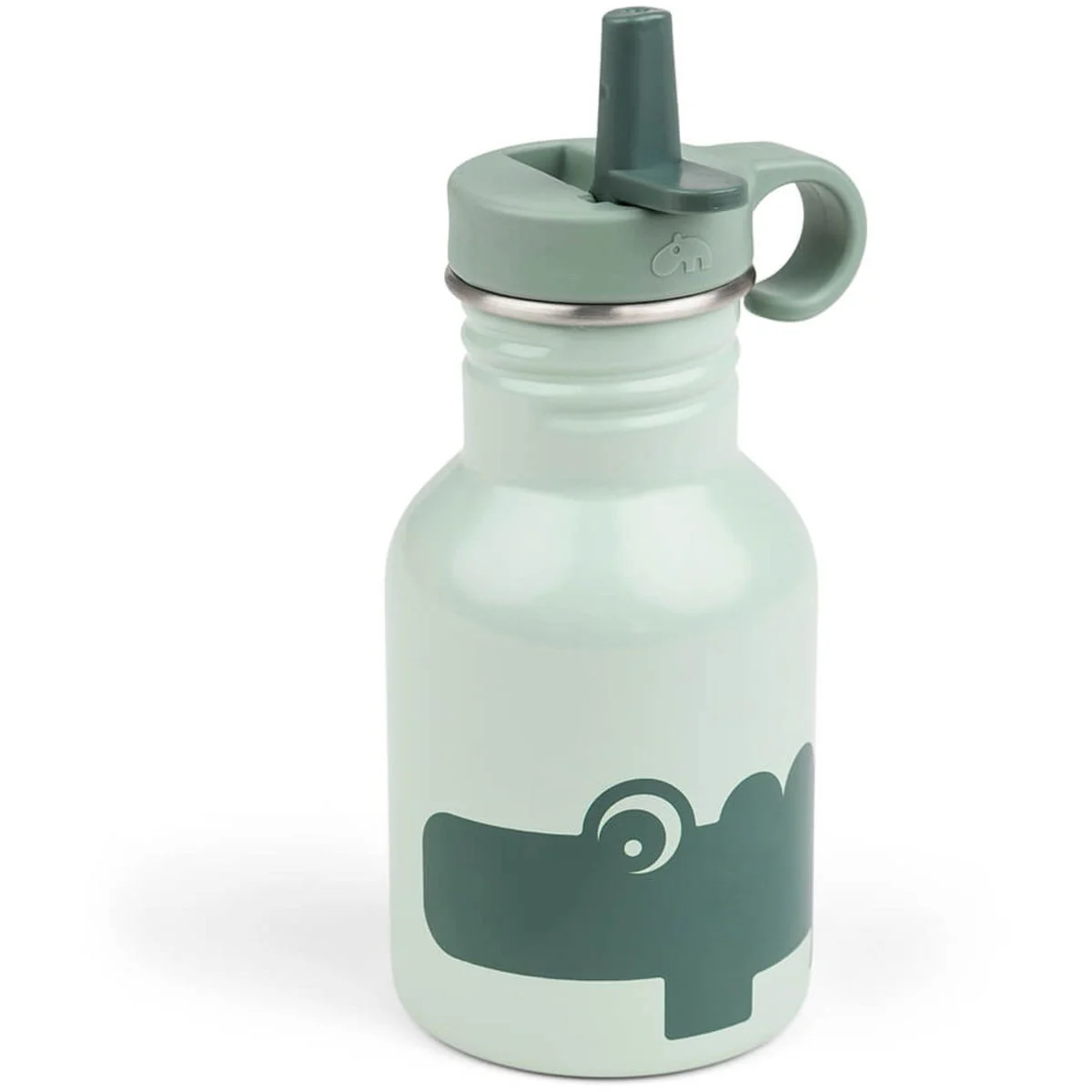 Done by DeerEdelstahl Trinkflasche croco green