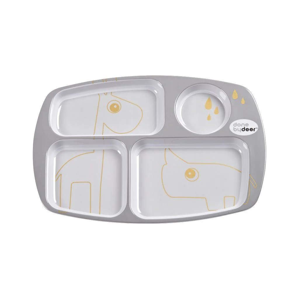 Done by DeerHapppy Dots Menüteller gold/grey