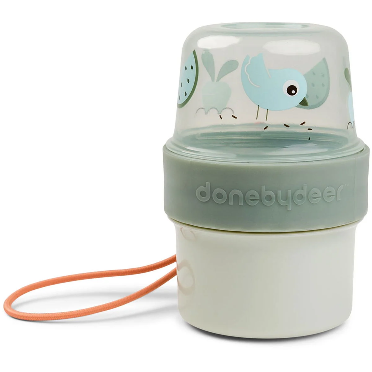 Done by DeerTo Go 2-way Nahrungsbehälter green S