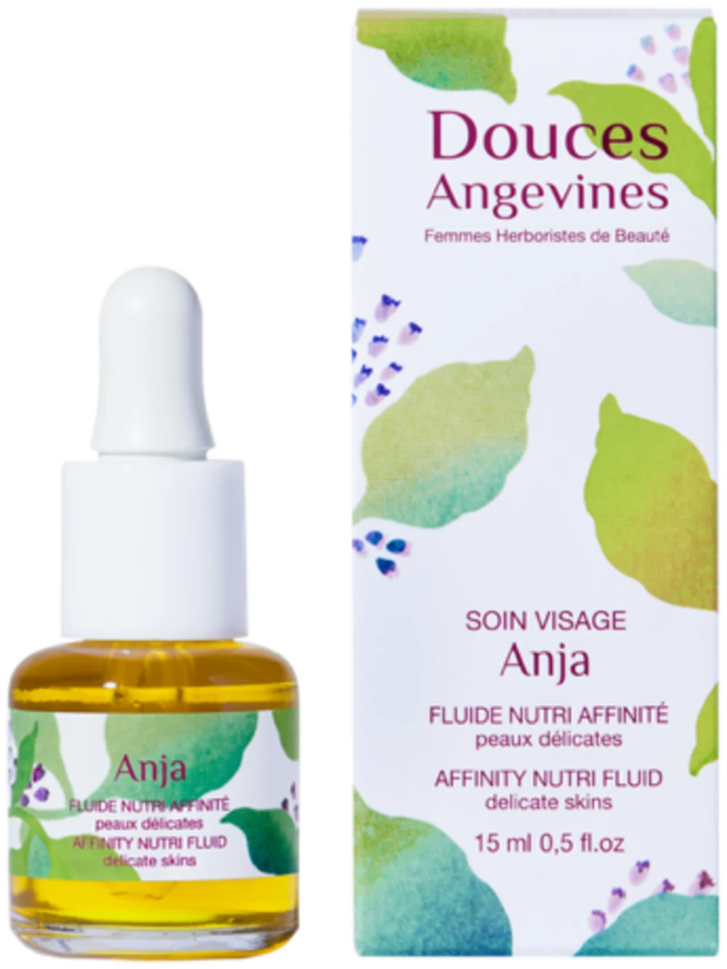 Douces Angevines Anja Nährendes Gesichtsfluid, 15 ml