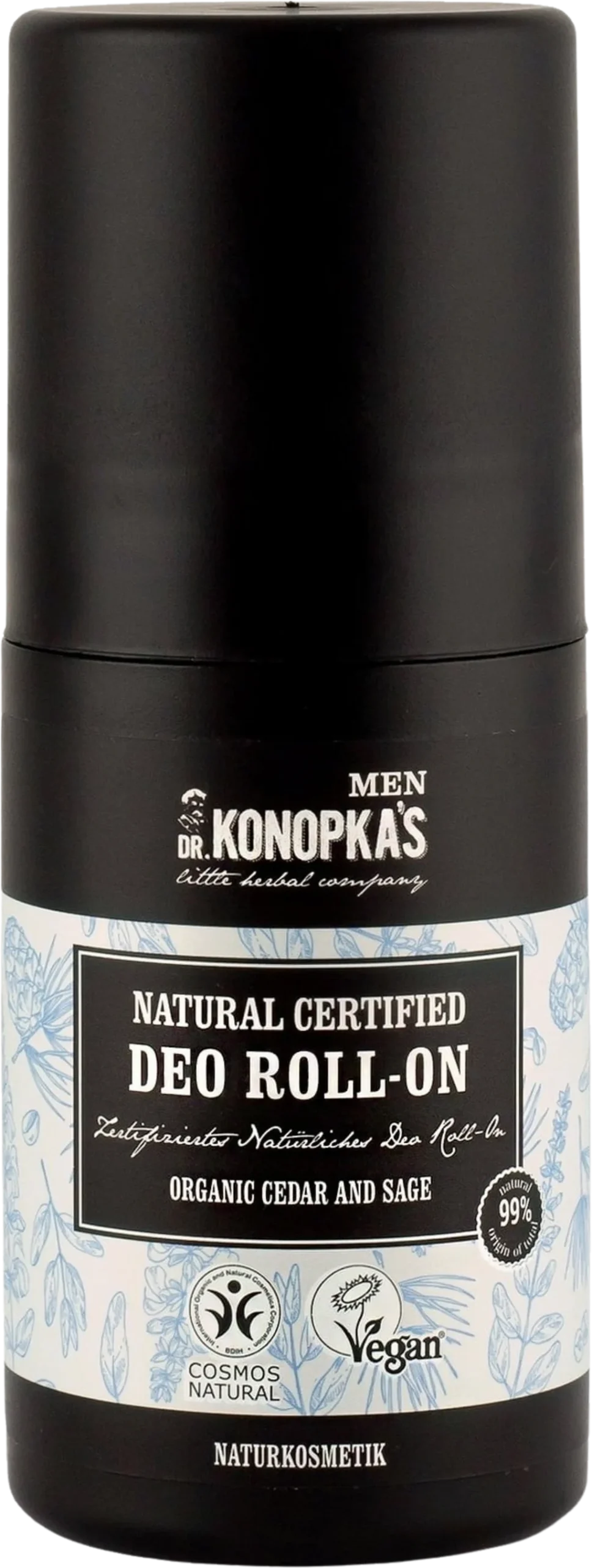 Dr. KONOPKA'S MEN Natural Deo Roll-On, 50 ml