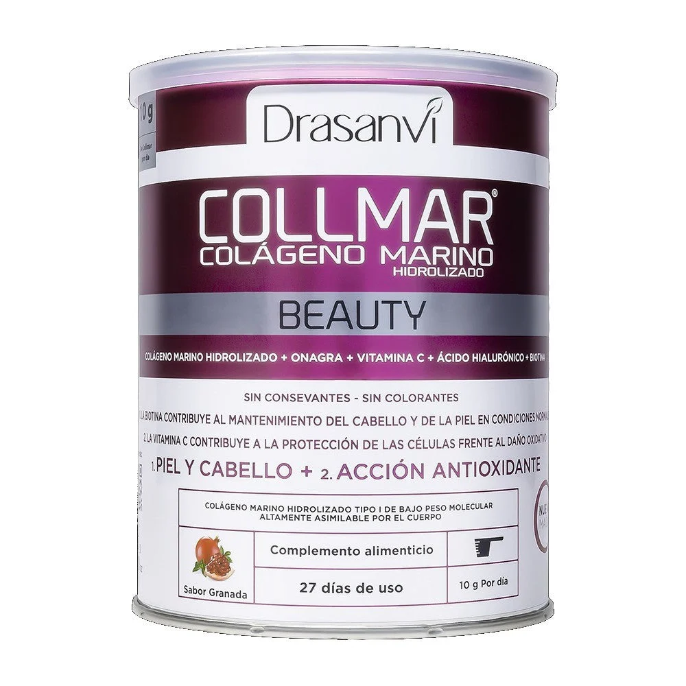 Drasanvi Collmar Beauty Hydrolysiertes marines Kollagen Granatapfelgeschmack 275g