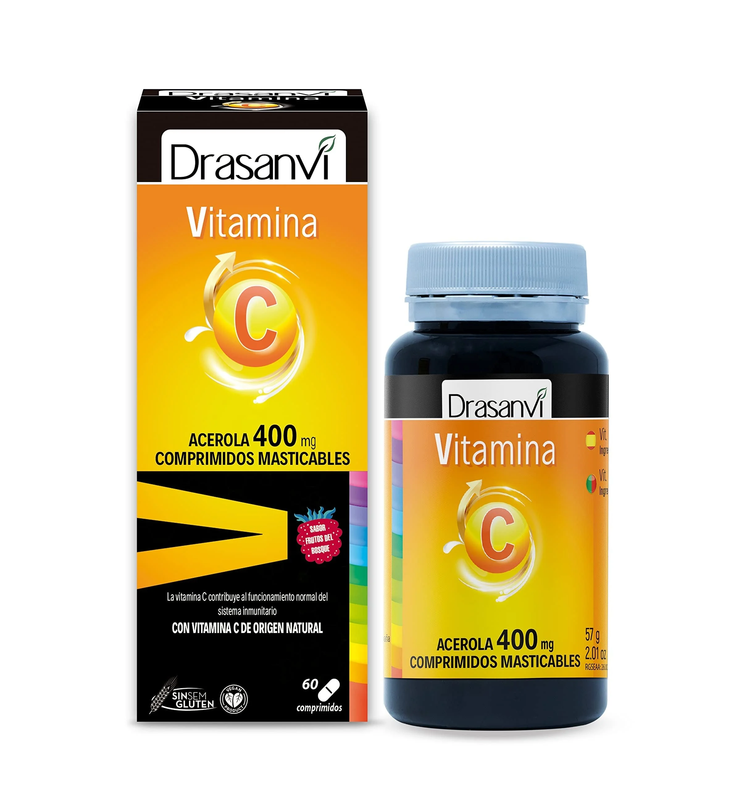 Drasanvi Vitamin C 400 mg Kautabletten, 60 Tabletten