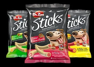 Drzoo Sticks Rolls de Pollo Snack Multicolor 12 uds
