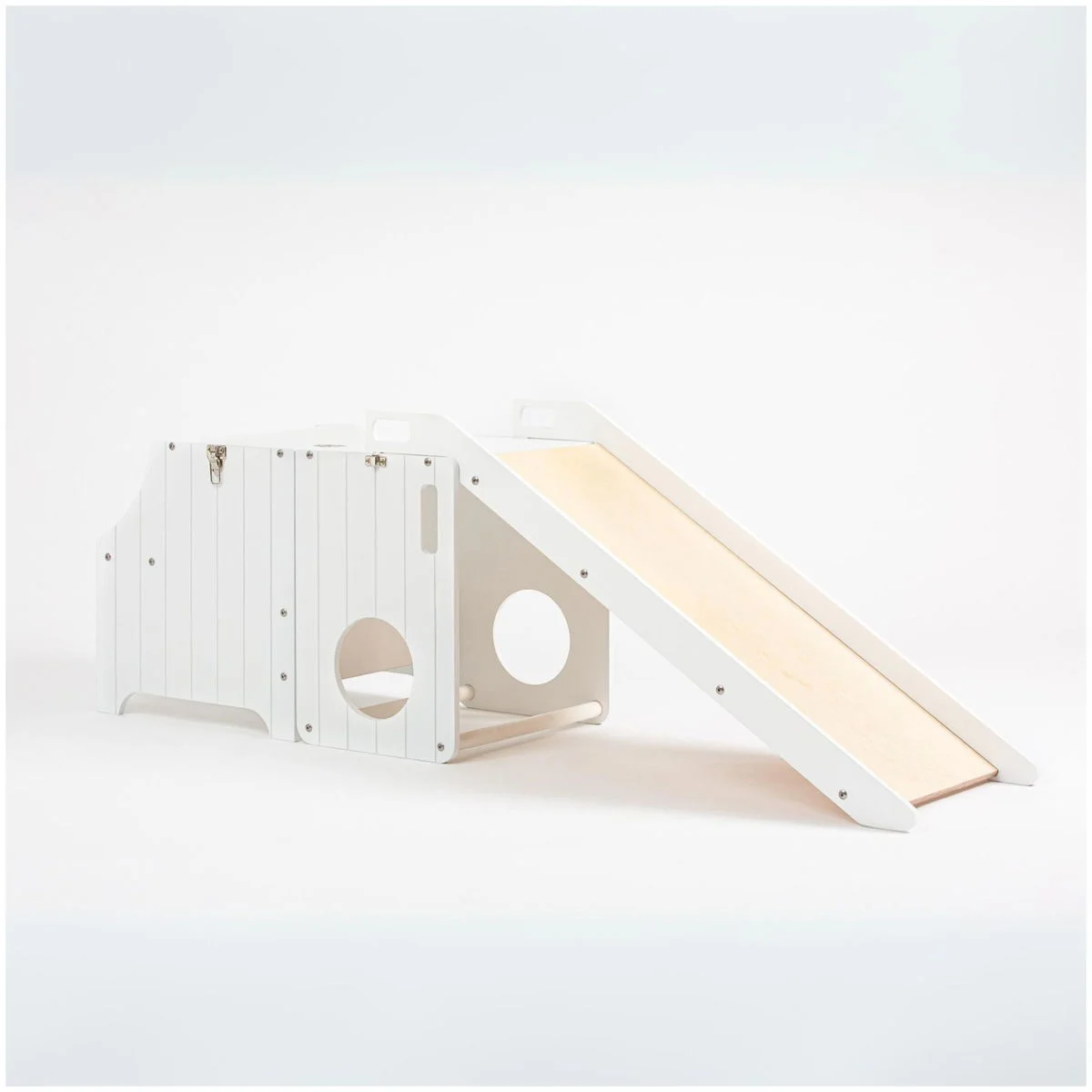 Duck WoodworksLernturm klappbar mit Rutsche SpaceX