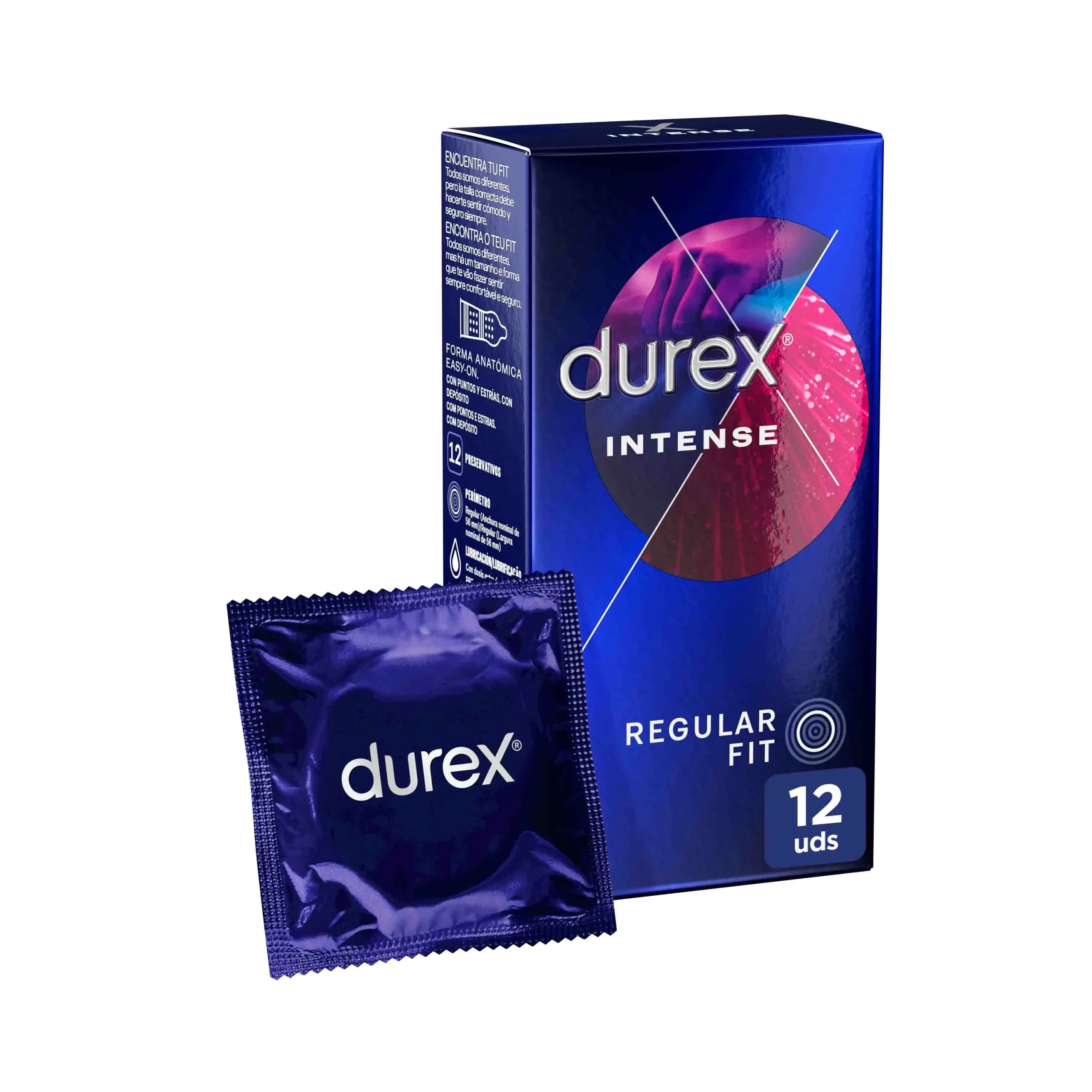 DUREX Intense Orgasmic Kondome 12 Einheiten