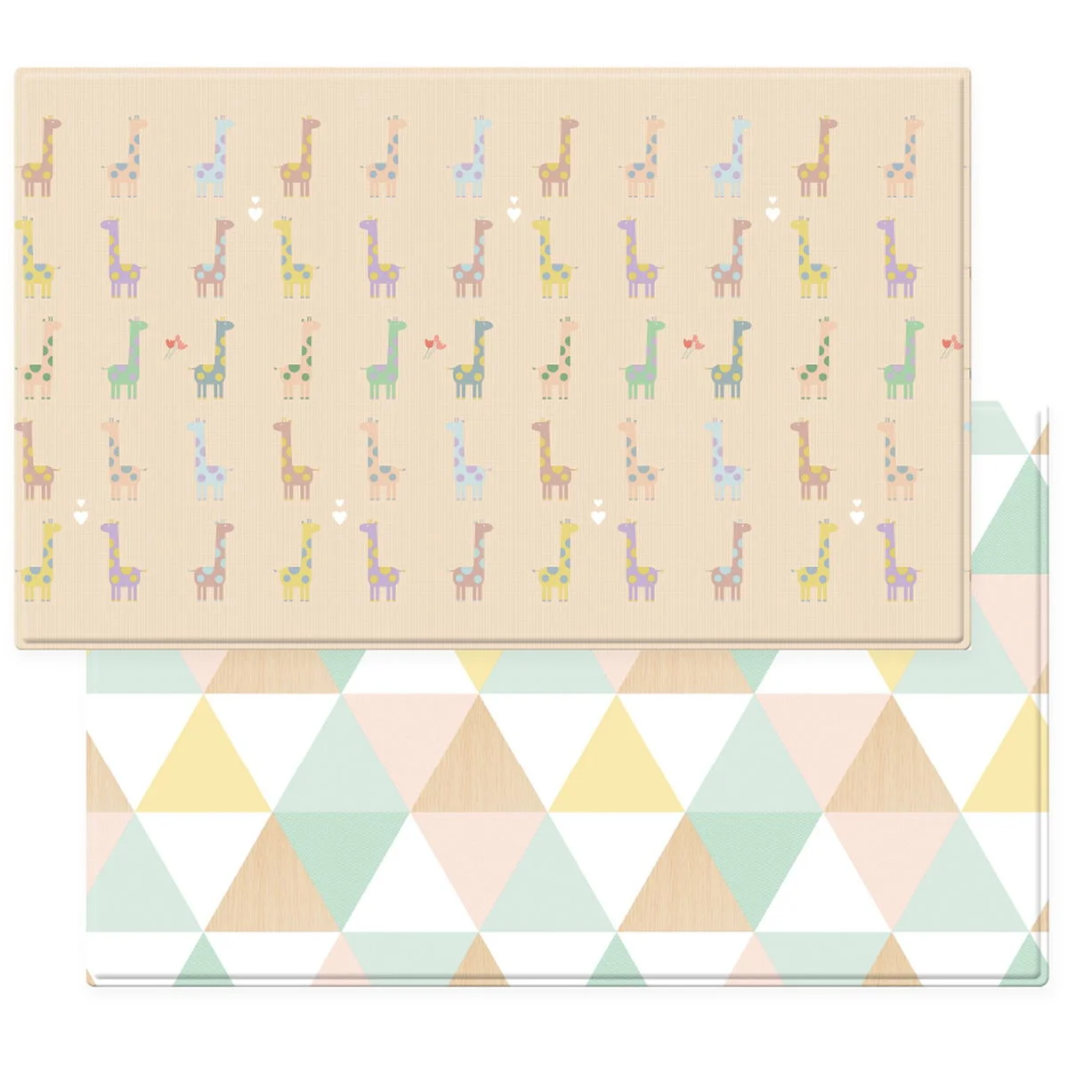 DwingulerSpielmatte 185x125cm Giraffe in Love