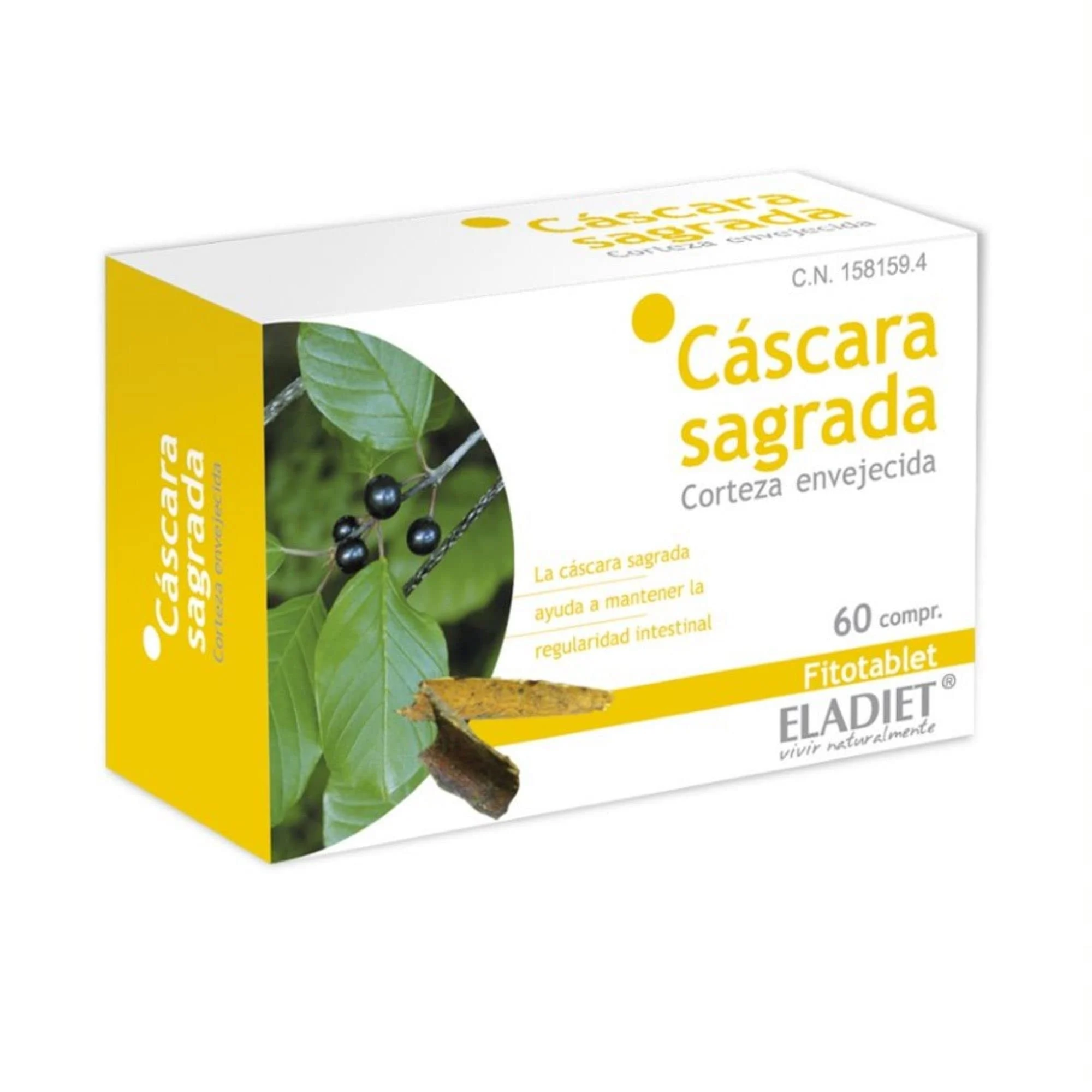 Eladiet Cascara Sagrada 300 Mg 60 Tabletten