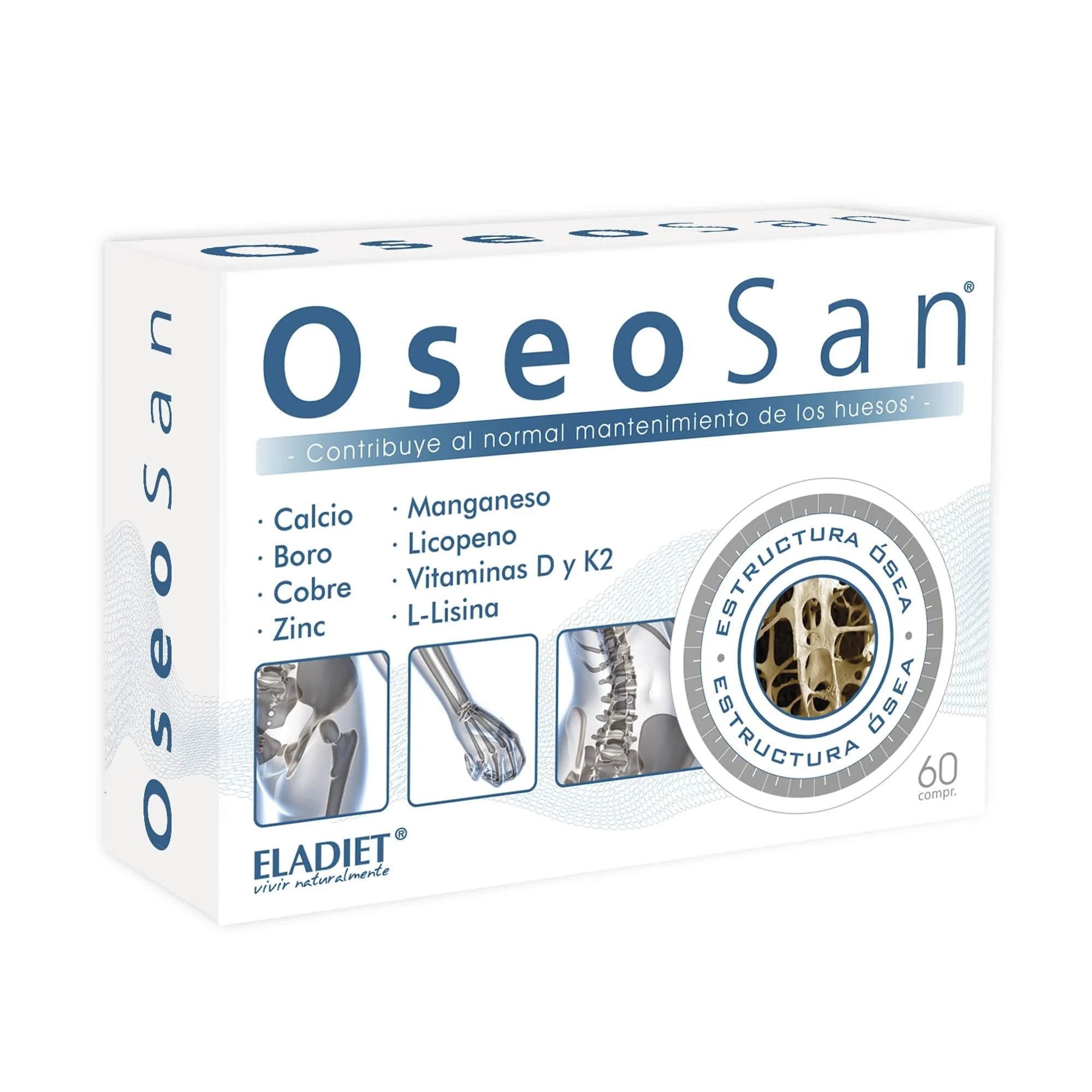 Eladiet Oseosan 720 Mg 60 Tabletten