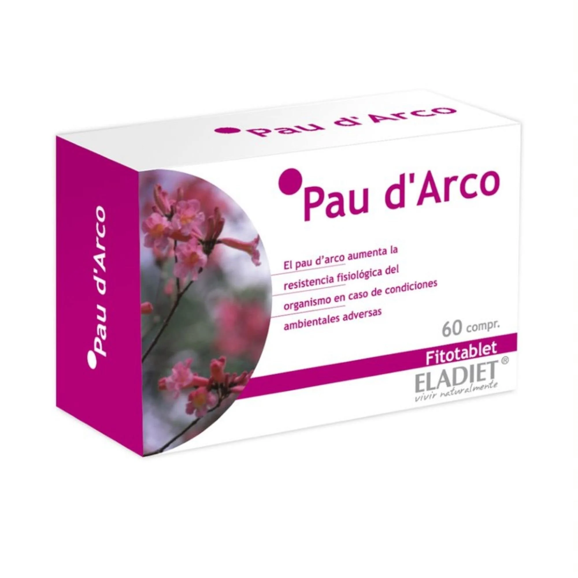 Eladiet Pau de Arco Fitotablet 60 Tabletten