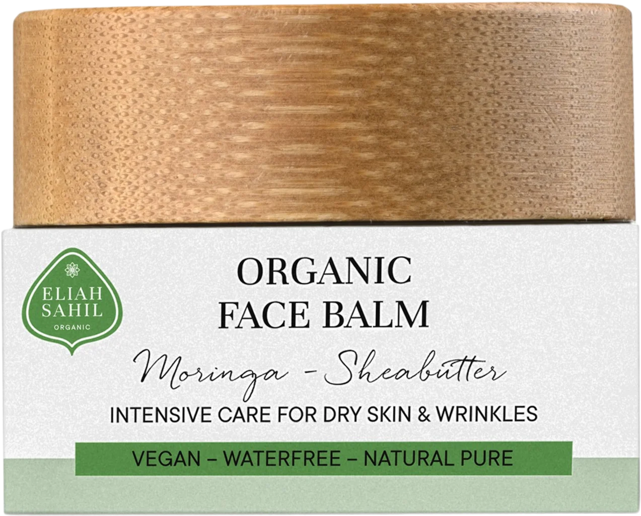 ELIAH SAHIL Bio Gesichtsbalsam Moringa - Sheabutter, 15 ml