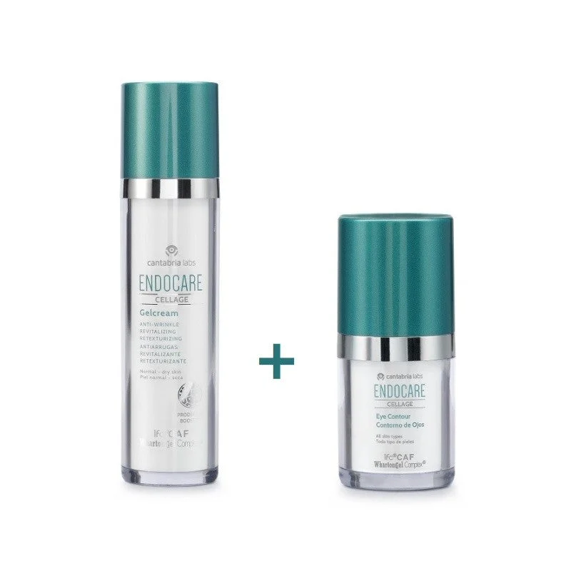 ENDOCARE Cellage GelCreme Prodermis 50ml + Cellage Augenkontur 15ml PACK
