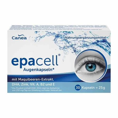 Epacell Augenkapseln mit Maquibeere DHA + EPA, 30 St