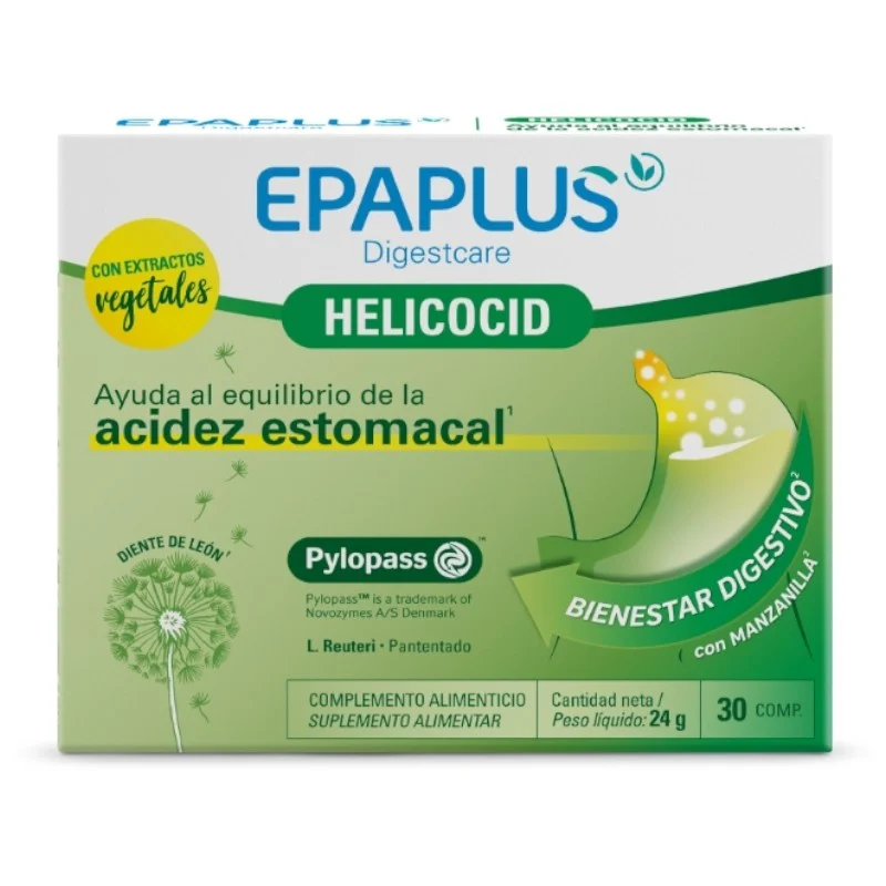 EPAPLUS Digestcare Helicocid 30 Tabletten
