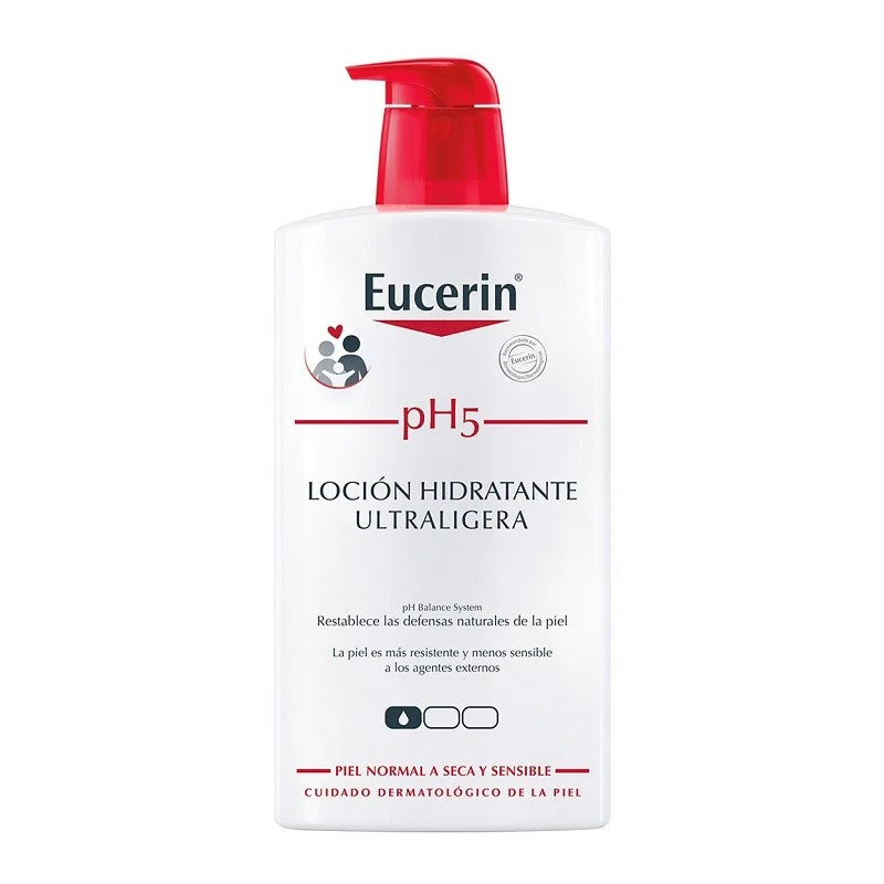 EUCERIN pH5 Ultraleichte Feuchtigkeitslotion für empfindliche Haut 1000ml