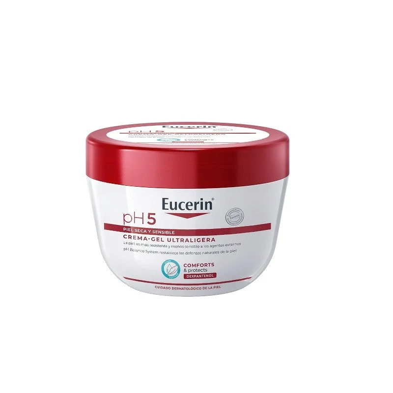 EUCERIN pH5 Ultraleichtes Creme-Gel für trockene und empfindliche Haut, 350 ml