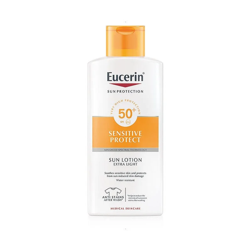 EUCERIN Sun Sensitive Extra Light Leichte Körperlotion LSF 50, 400 ml