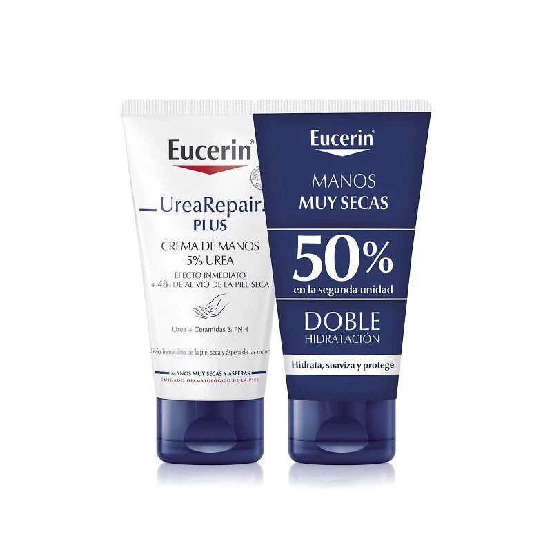EUCERIN Urea Repair Plus Handcreme 5% Urea DUPLO 2x75ml