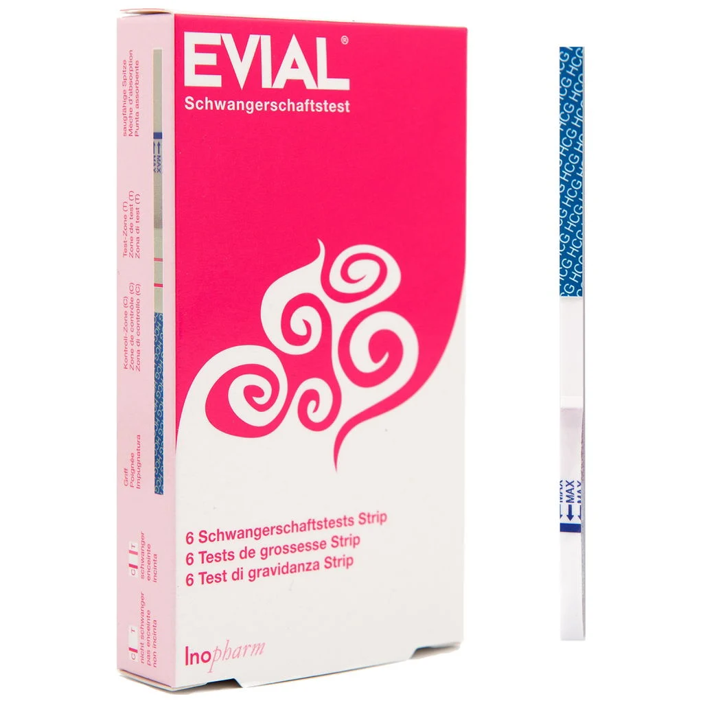 EvialSchwangerschaftstest Strip