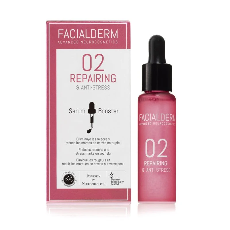 FACIALDERM Serum Booster 02 Reparatur und Anti-Stress 30ml