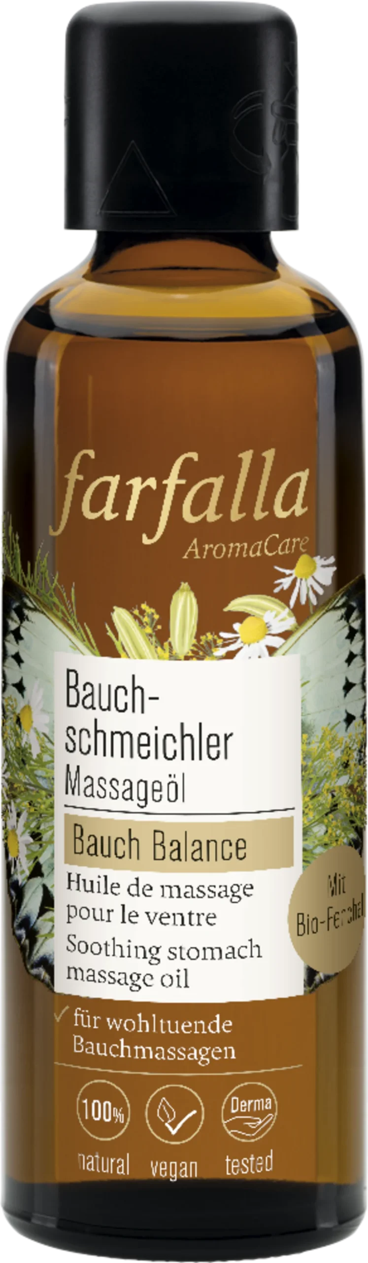 farfalla Bauch Balance Bauchschmeichler Massageöl, 75 ml