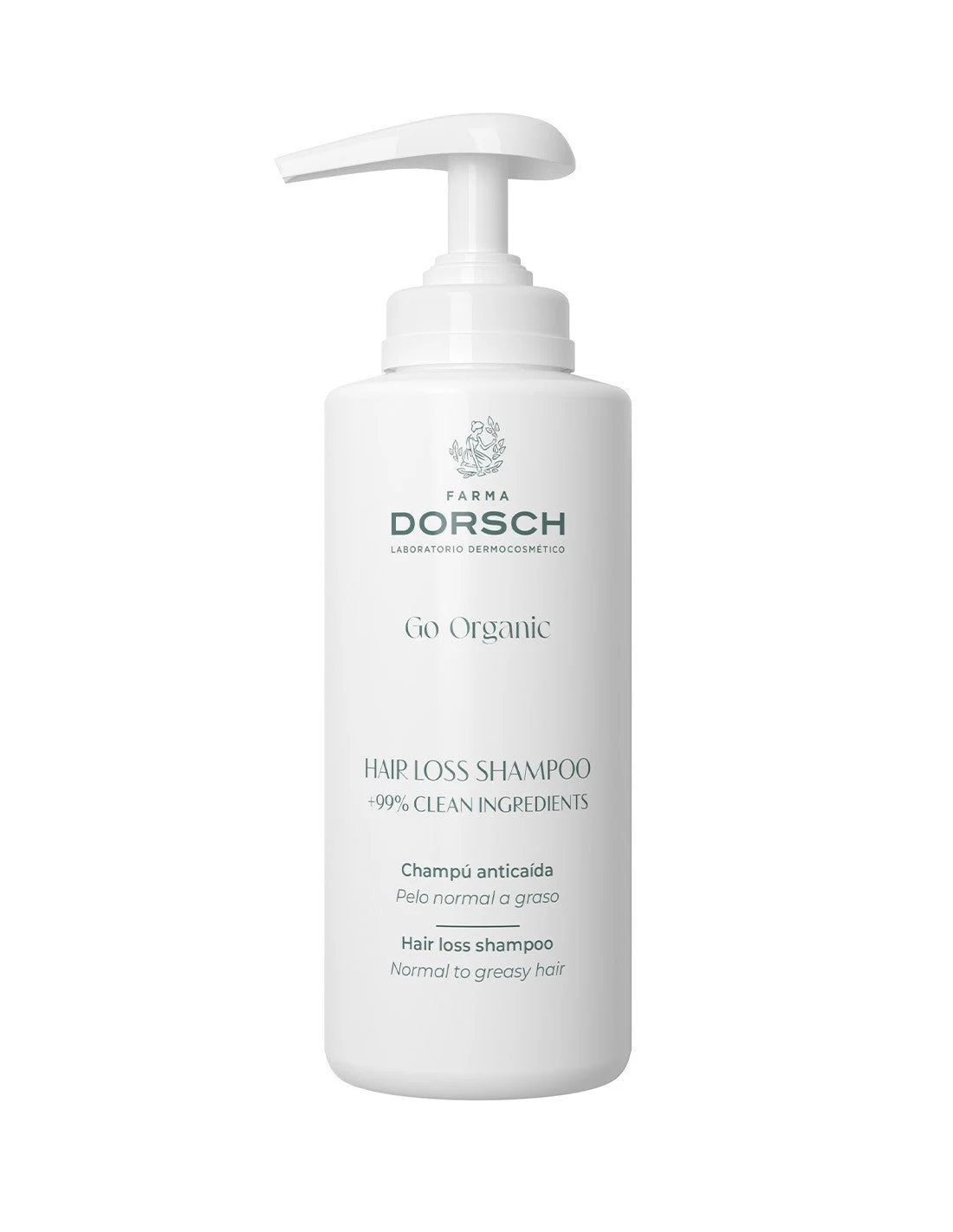 Farma Dorsch Go Organic Anti-Haarausfall-Shampoo Normales bis fettiges Haar 500 ml