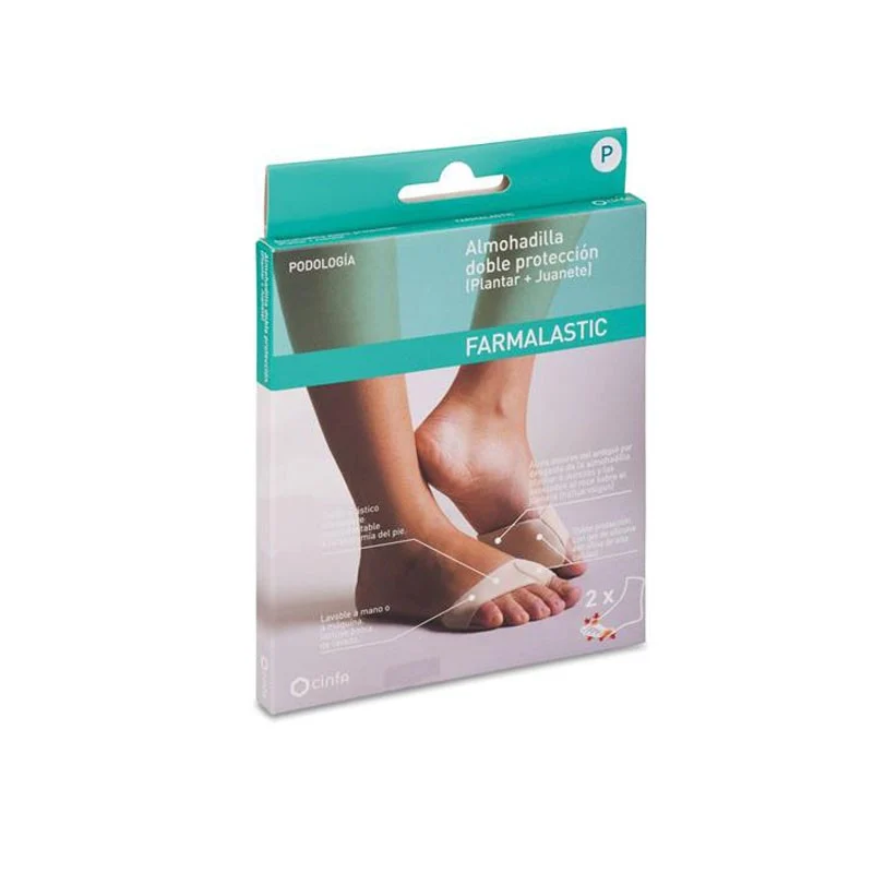 FARMALASTIC Doppelschutzpolster Kleine Größe 2 Einheiten