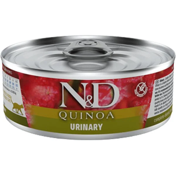 Farmina N&D Quinoa Urinary Ente Nassfutter 80gx24 Stück