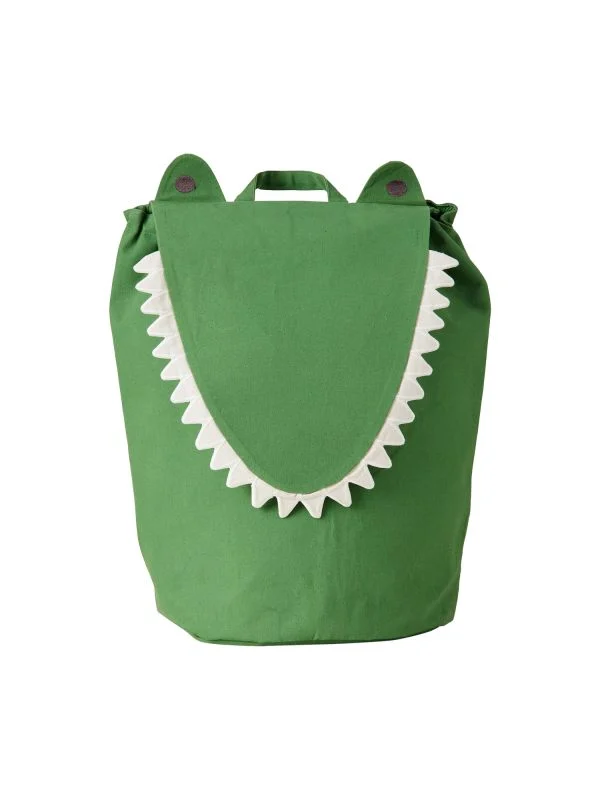 Ferm Living Aufbewahrungskorb Krokodil - Artichoke Green