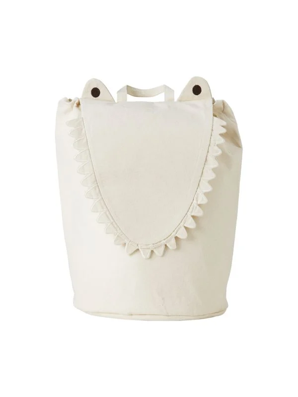 Ferm Living Aufbewahrungskorb Krokodil - Undyed