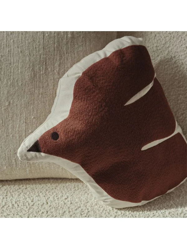 Ferm Living Swif Bird Kissen - Baked Clay
