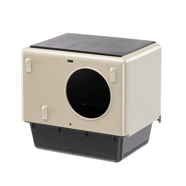 Ferplast Bad für Kaninchen aus Plastik Weiß und Grau 200g