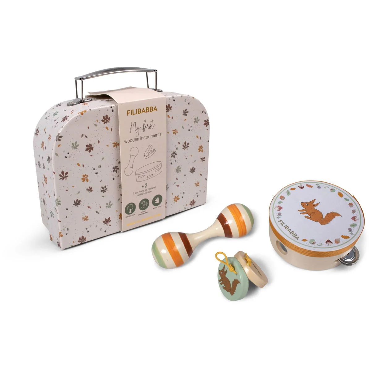 FilibabbaKoffer mit Instrumenten