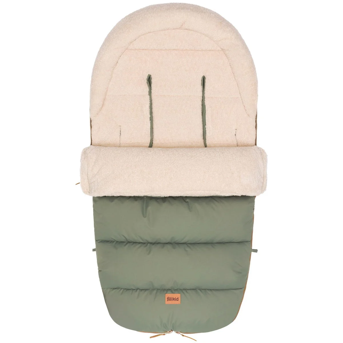 fillikidFusssack Atlas Teddy salbei