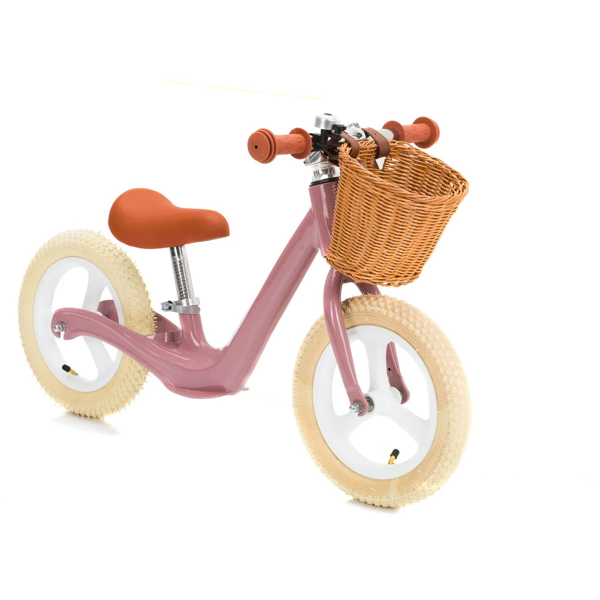 fillikidLaufrad Speedy SL mit Korb rosa