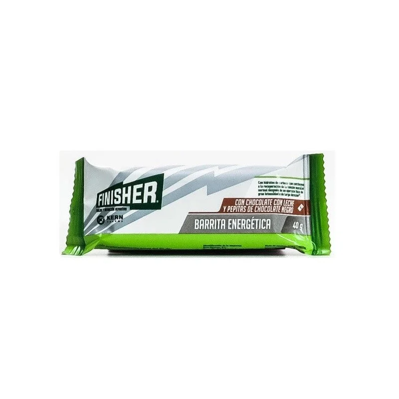 FINISHER Energieriegel mit Milchschokolade und dunklen Schokostückchen 20 Riegel
