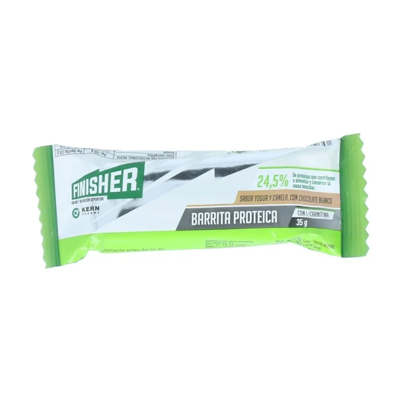 FINISHER Proteinriegel Joghurt-Zimt-Geschmack mit weißer Schokolade 20 Riegel