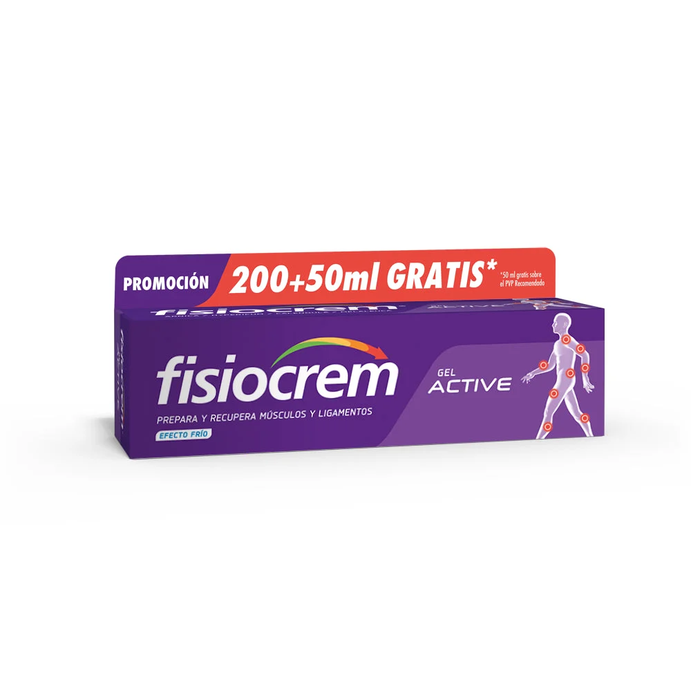 Fisiocrem Gel Active 200ml + 50ml GRATIS