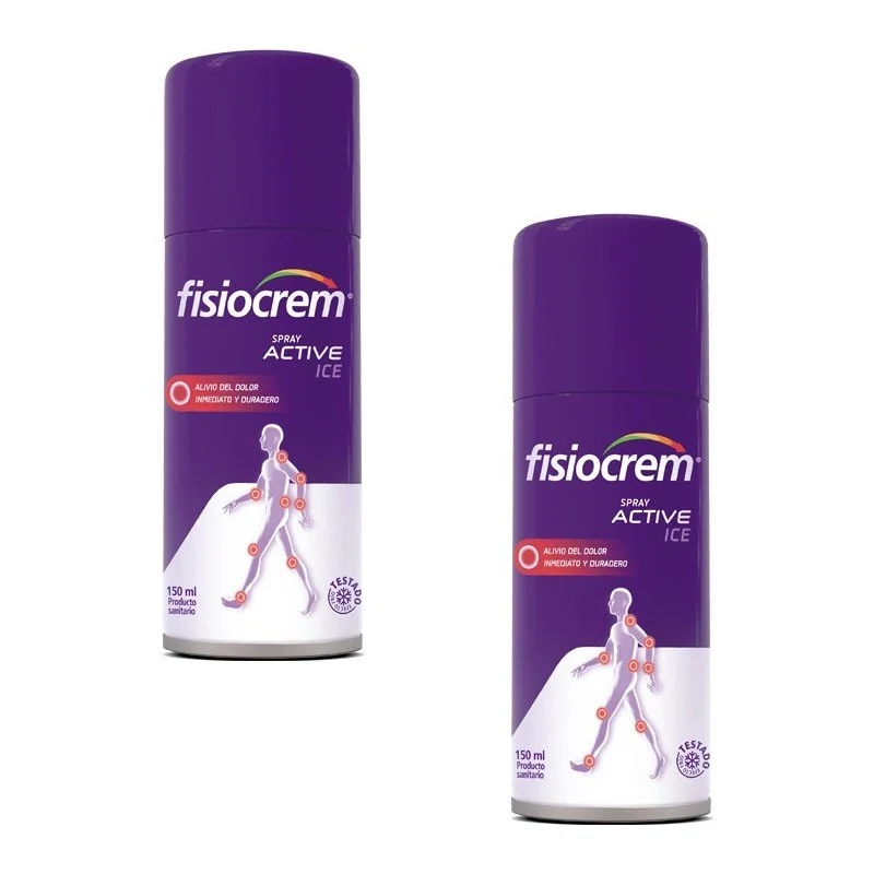 Fisiocrem Spray Active Ice Duplo 2x150 ml