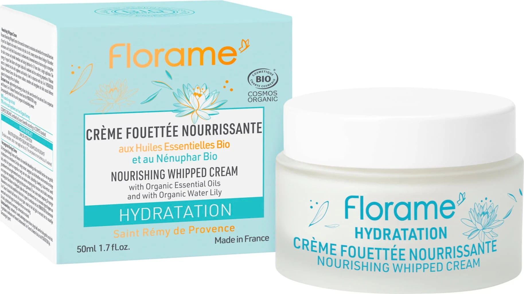 Florame Hydratation Nährendes Creme-Mousse, 50 ml