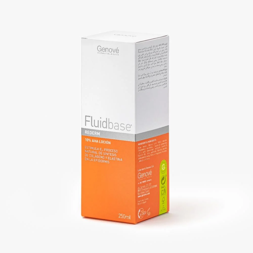 Fluidbase Rederm 10% AHA Loción 250 ml