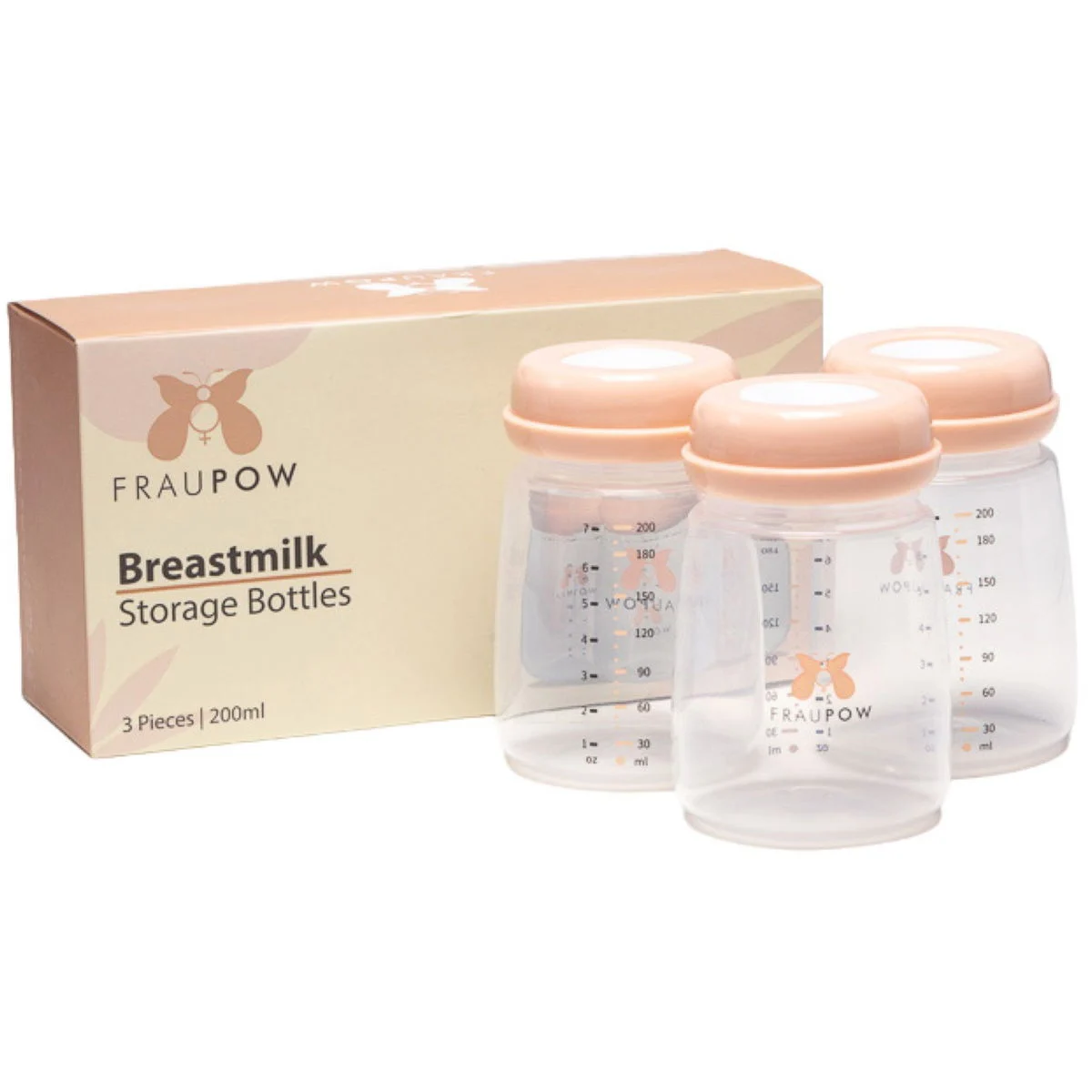 FraupowBabyflaschen 3er Pack