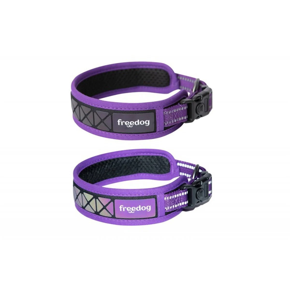 Freedog Boreal Collar Reflektierend Lila 43-52cm