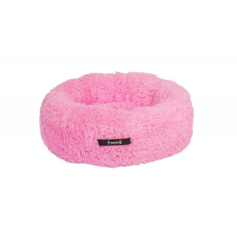 Freedog Cama Donut Rosa 65x65cm