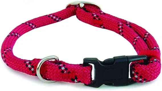 Freedog Nylon Rundreflektor Hike Halsband Rot 1 Stk