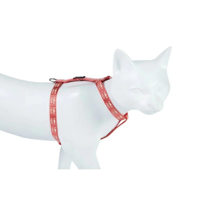 Freedog Reflectives Rosa Geschirr für Katzen 50g