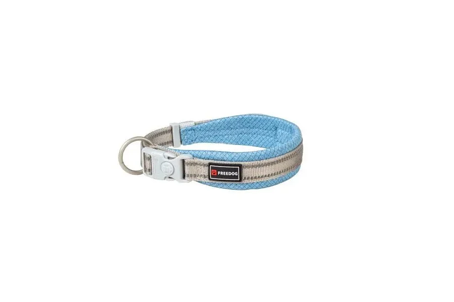 Freedog Shiva Collar Acolchado Azul Himmel L 1 Stk