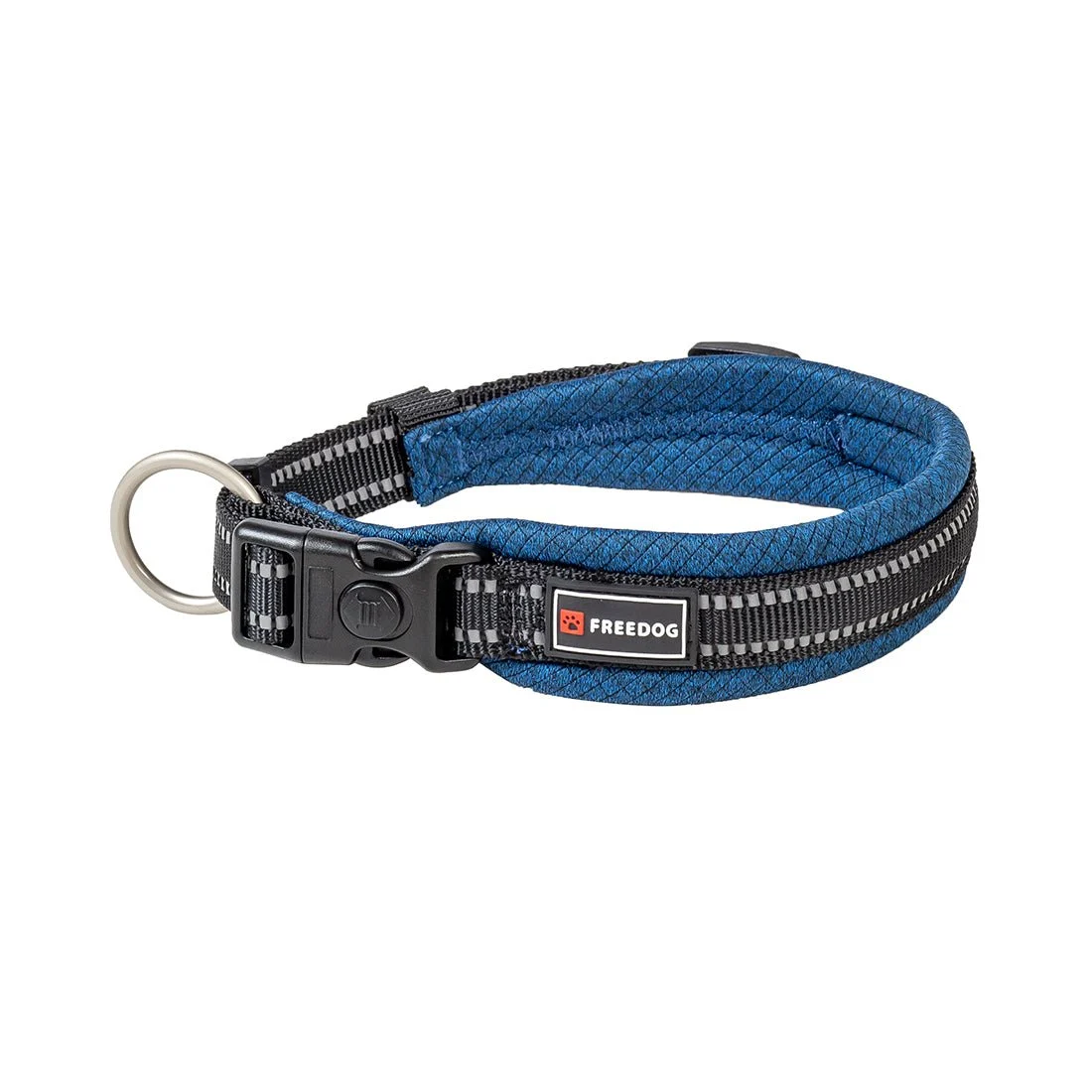 Freedog Shiva Collar Ajustable Azul Marine L 2000g